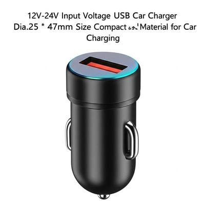 خرید شارژر فندکی USB دوگانه 2.4A ورودی 12V-24V برای گوشی‌های هوشمند و تبلت‌ها online manufacture