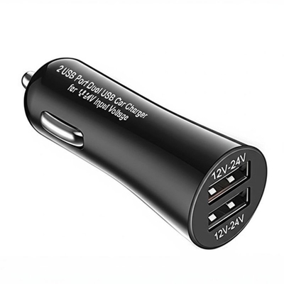خرید شارژر دوگانه USB 2.4A 3.0A برای وسایل نقلیه 12V-24V online manufacture