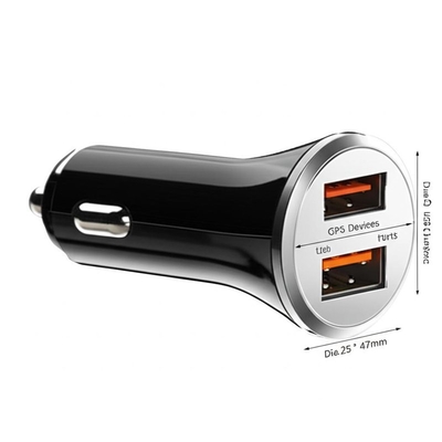 خرید شارژر دوگانه USB 2.4A 3.0A برای ورودی 12V-24V online manufacture