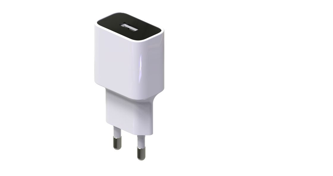 وایت آداپتور USB Color 5v AC DC Power USB شارژر تلفن جهانی نصب شده است