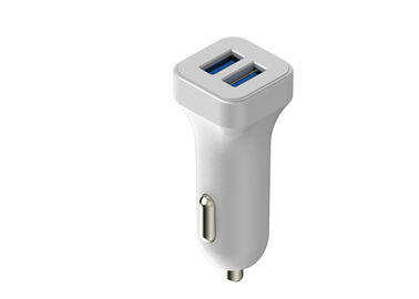 قیمت خوب سفید 12VDC - 24VDC شارژر USB دو پورت 5V 2.4A برای شارژ سریع آنلاین