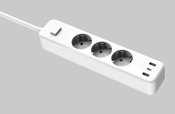 قیمت خوب پی دی 32 وات Smart Power Strip با چندین پورت USB USB C 5V3A 9V2.22A 20W Max ، USB A1 + A2 5V2.4A 12W Max آنلاین
