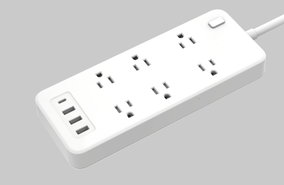 قیمت خوب نوار برق هوشمند 32 وات با چندین پورت USB ابزار ضروری دفتر خانگی شما آنلاین
