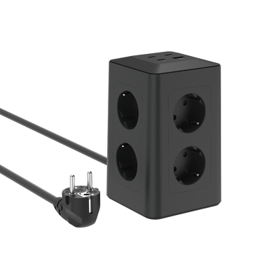 PD 45W نوار برق هوشمند با چندین پورت USB و گواهینامه CE
