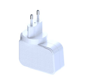 قیمت خوب آداپتور برق پلاستیک PVC جهانی ، آداپتور برق آداپتور Ac EU 45 Power GAN PD Power آنلاین