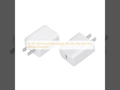 منبع برق سوئیچینگ AC-DC 24w 36v 45w با محافظت از ولتاژ بالا